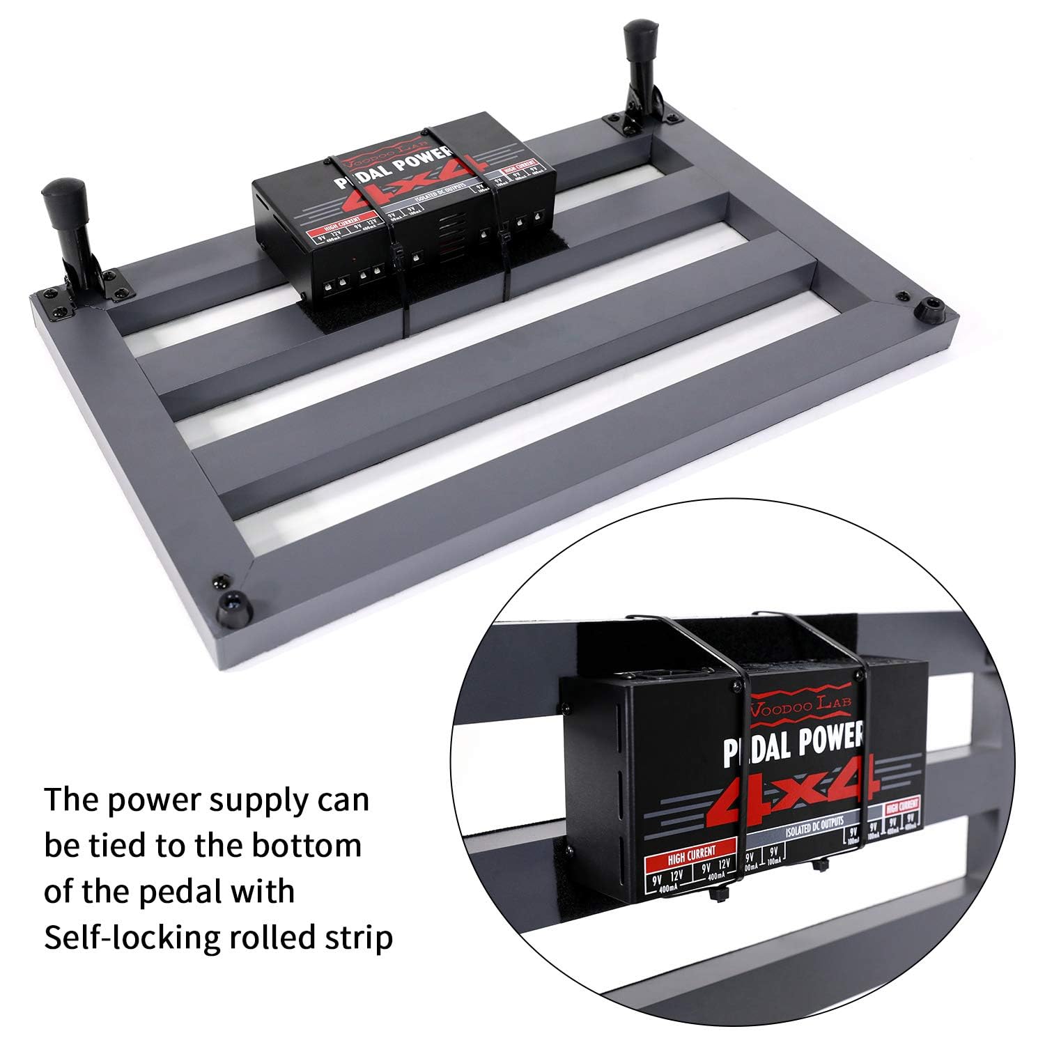 Ghost Fire Different Size Aluminum Alloy Super Light Portable Electric Guitar Pedal Board Effect Pedalboard