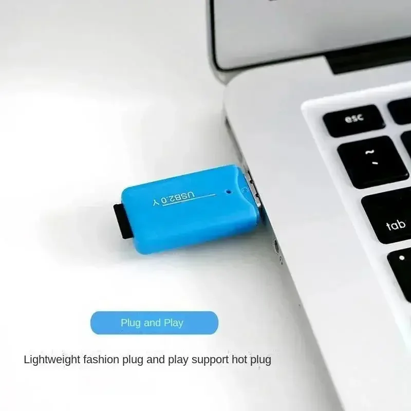 Portable Mini USB 2.0 TF Memory SIM Card Reader High Speed T-Flash Adapter For PC Laptop Notebook PC Computer Vehicle Speaker