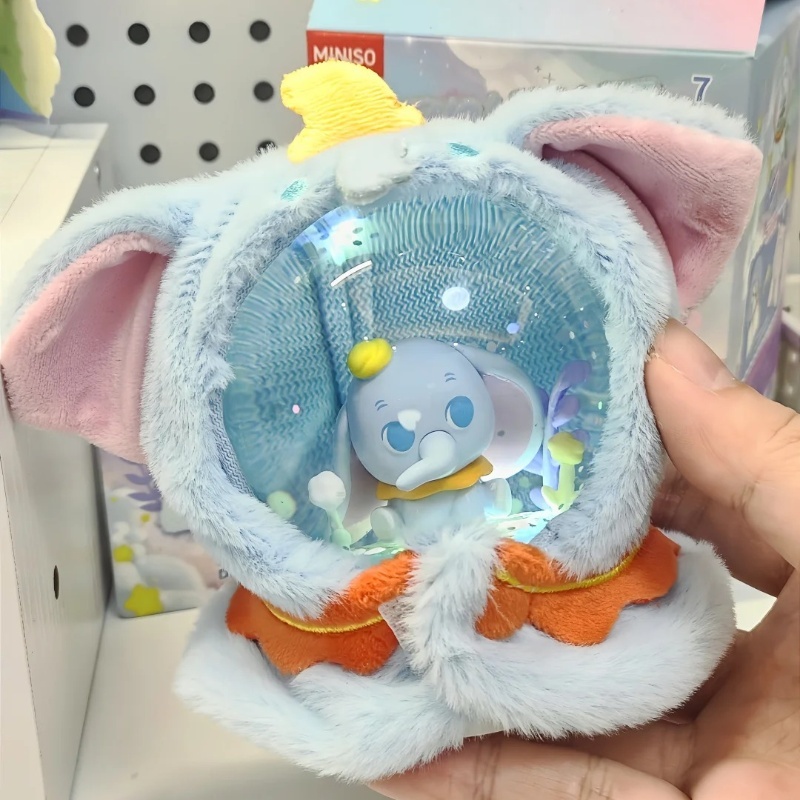 新しい Maomaoji シリーズぬいぐるみクリスタルボールブラインドボックス Di かわいいプーさんクリスタルボール飾りアニメーション周辺機器ギフト