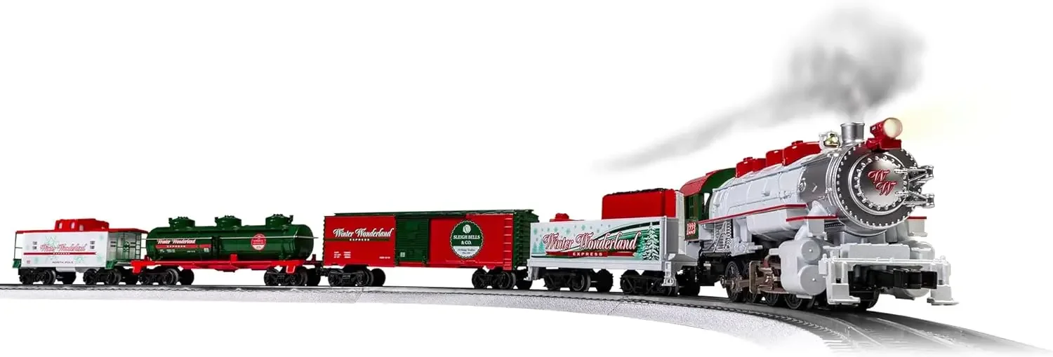 Tools.Winter Wonderland LionChief 5.0 Electric O Gauge Train Set with Bluetooth & Remote One Color