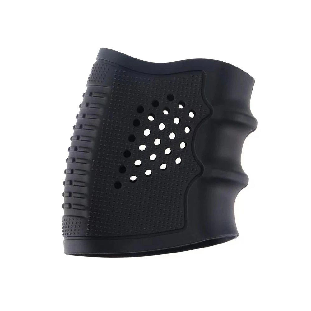 Tactical Pistol Holster Rubber Grip Glove Sleeve Anti-Slip Protect Cover Anti-slip Cover Suitables Airsoft Hunting Accessories