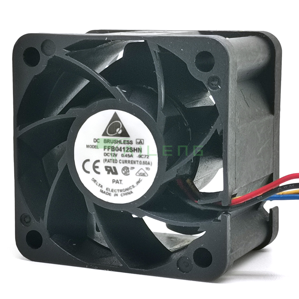 Delta Ffb0412shn 12V 0.6a 4028 40Mm 40X40X28Mm Server Ventilator Grote Power Koelventilator Met 4pin Pwm