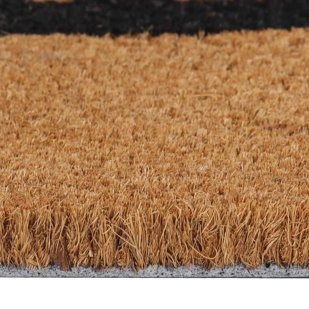40x60 cm Tufted Coir Natural Door Mat - Durable & Eco-Friendly Entrance Rug