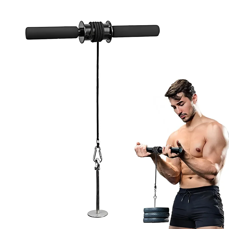 Rullo per esercizi per allenatore di forza muscolare del braccio Blaster per avambraccio da polso con impugnatura per attrezzature per il fitness combattimento con i pesi a casa