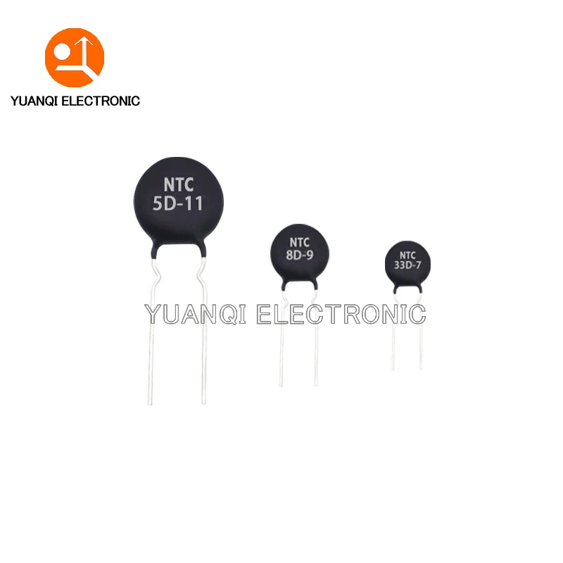 10 Uds resistencia térmica NTC 3D-9 5D-9 5D-11 5D-15 8D-11 8D-20 10D-7 10D-9 10D-11 10D-13 10D-15 10D-20 20D-20 33D-7 47D-15 50D-9