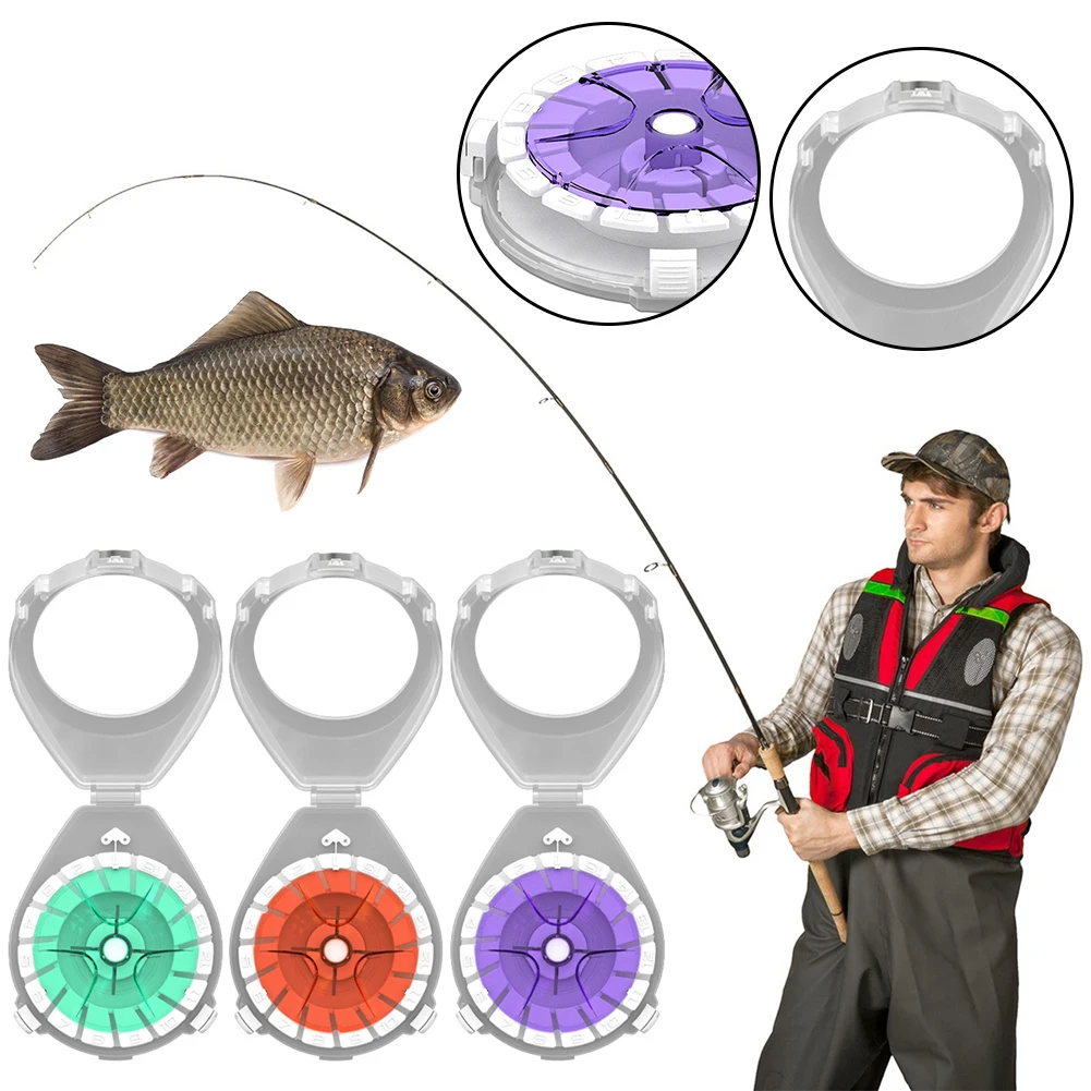 Fishing Main Coil Winding Tool Fishing Line Winding Board with Anti-Reversal Device Fishing Accessories