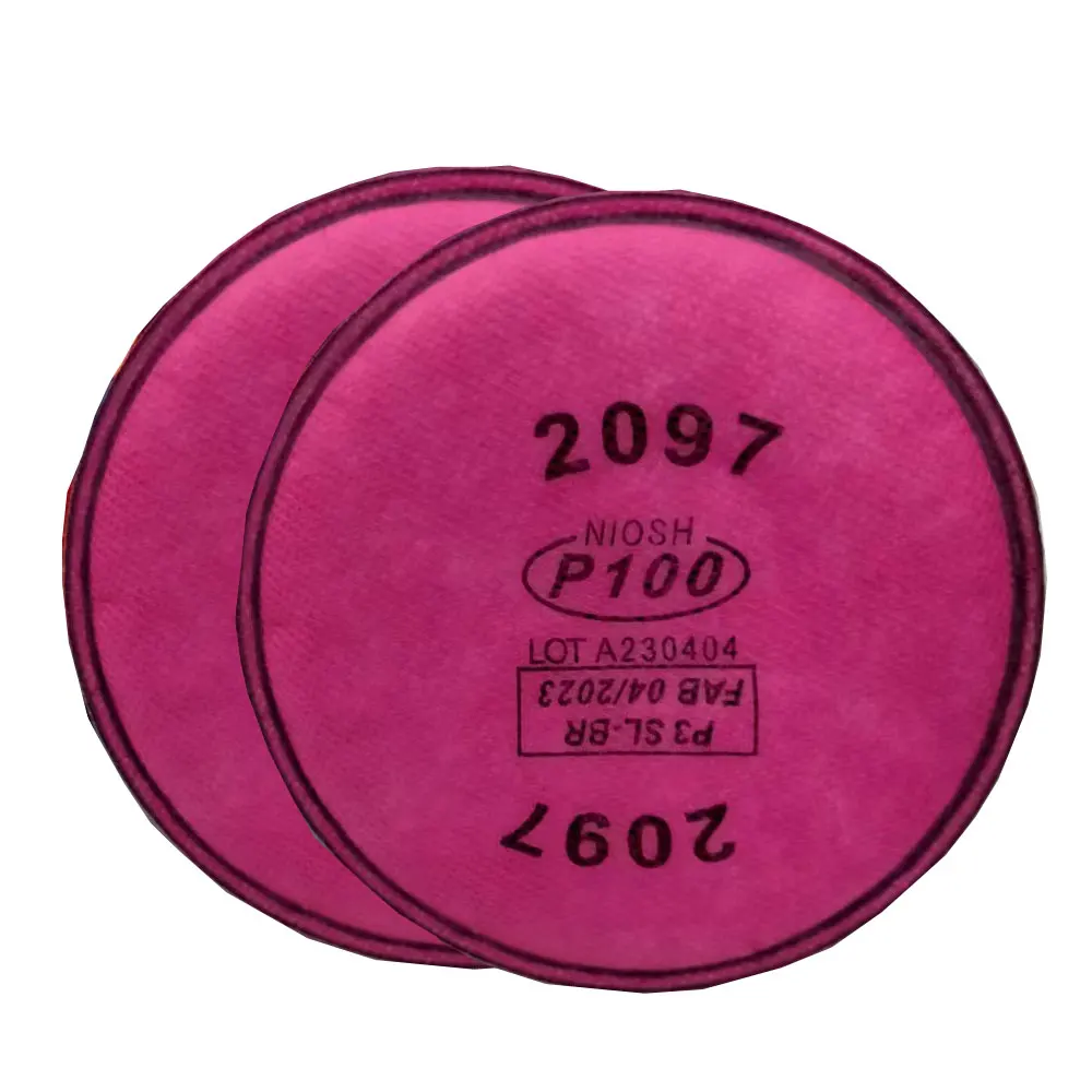 Lots of Painting Spray Industry 2091/2097 Particulate filter P100 for  6800 7502 6200 Series Respirator Dust Mask