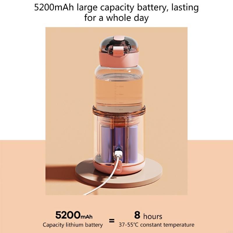 Подогреватель бутылочек для путешествий Baby Essential, беспроводной и USB-аккумулятор, подогреватель детских молочных быстрые и