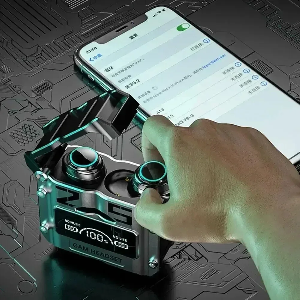 Nuove cuffie Wireless TWS auricolari Bluetooth Touch Control riduzione del rumore auricolari Stereo cuffie per Xiaomi Iphone