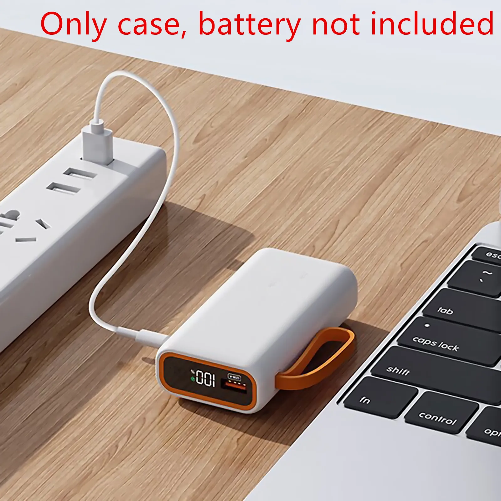2*21700 DIY Power Bank Case Super Fast Charging External Battey Charger Shell Welded With LCD Digital Display For Smartphone New