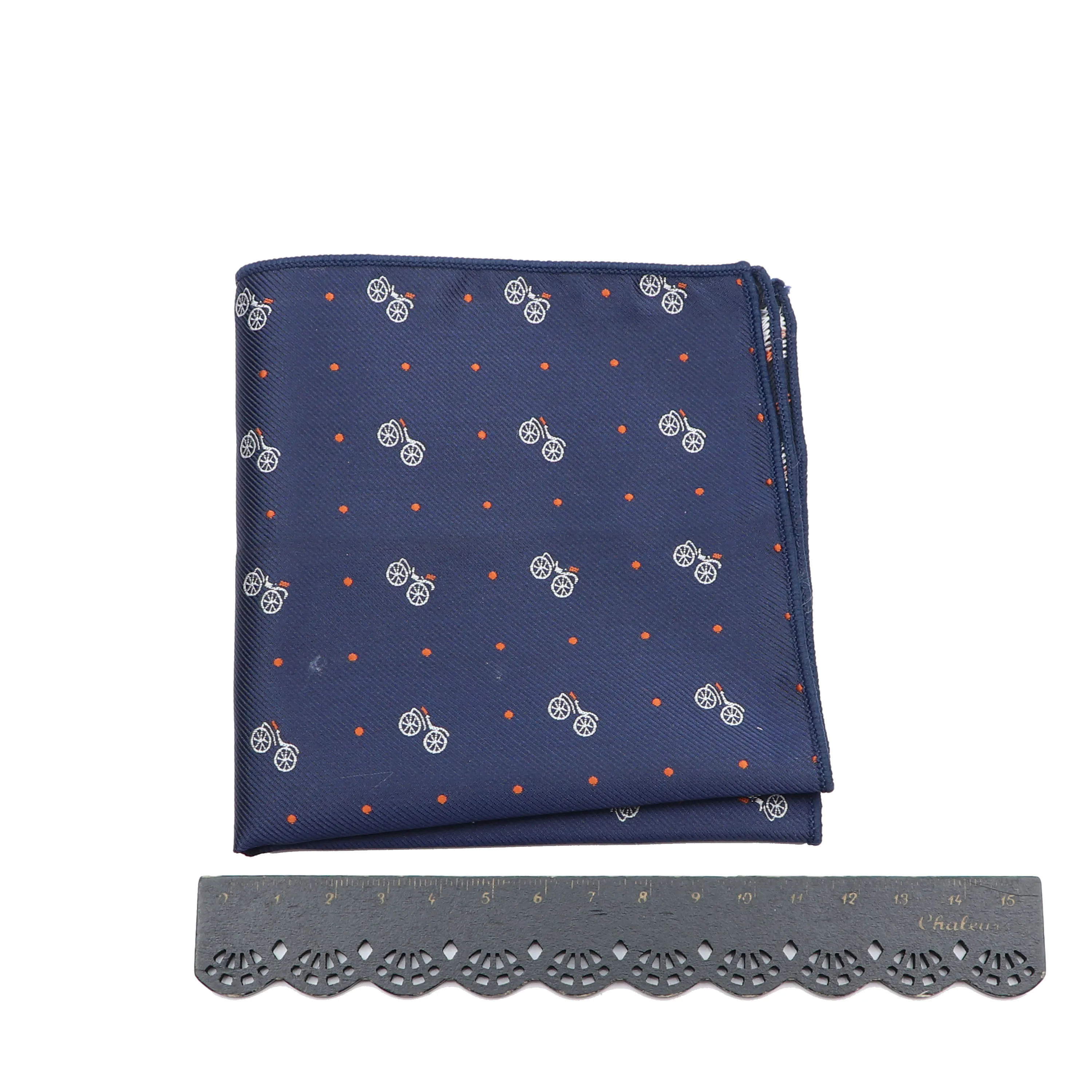 Thời Trang Túi Vuông Nam Bule Đỏ Khăn Tay Polyester In Hankie Nữ Nam Đảng Tặng Tuxedo Thắt Nơ Phụ Kiện