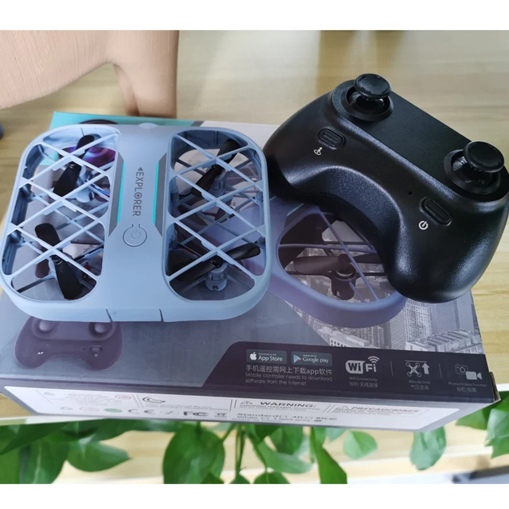JJRC H107 8k Drone wifi fpv Drones พร้อมกล้อง hd 4k รีโมทคอนโทรลเฮลิคอปเตอร์เครื่องบิน Pocket Quadcopter คริสต์มาสของขวัญเด็ก