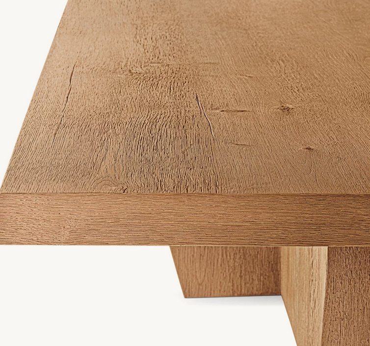 Muebles de madera maciza clásicos americanos para sala de estar, mesa de centro, Villa Hotel, se puede personalizar, ventas directas de fábrica