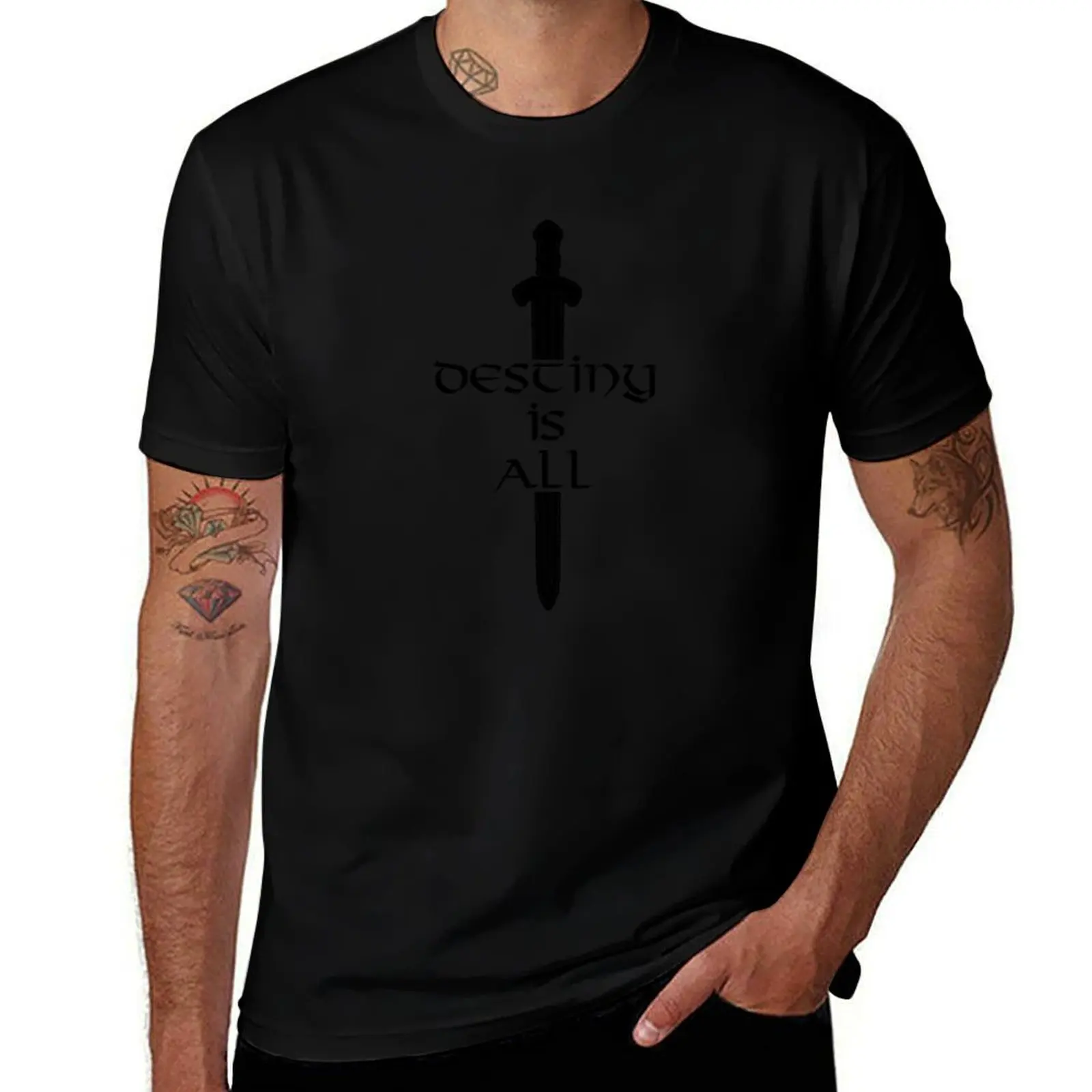 kaos lucu T-Shirt kaos T-Shirt Semua kaos kasual pria katun kaos Destiny kaos pria