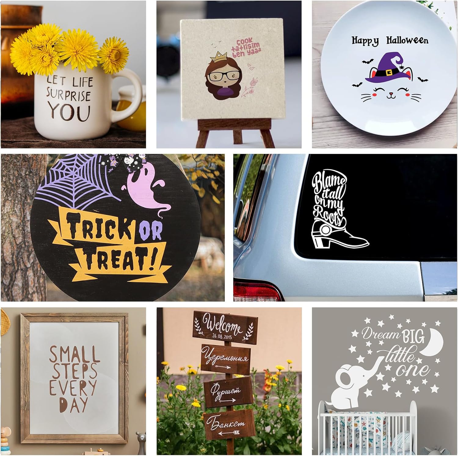 1/3Pcs StandardGrip Cutting Mat for Silhouette Cameo 4/3/2/1(Sizes: 12inX12in)