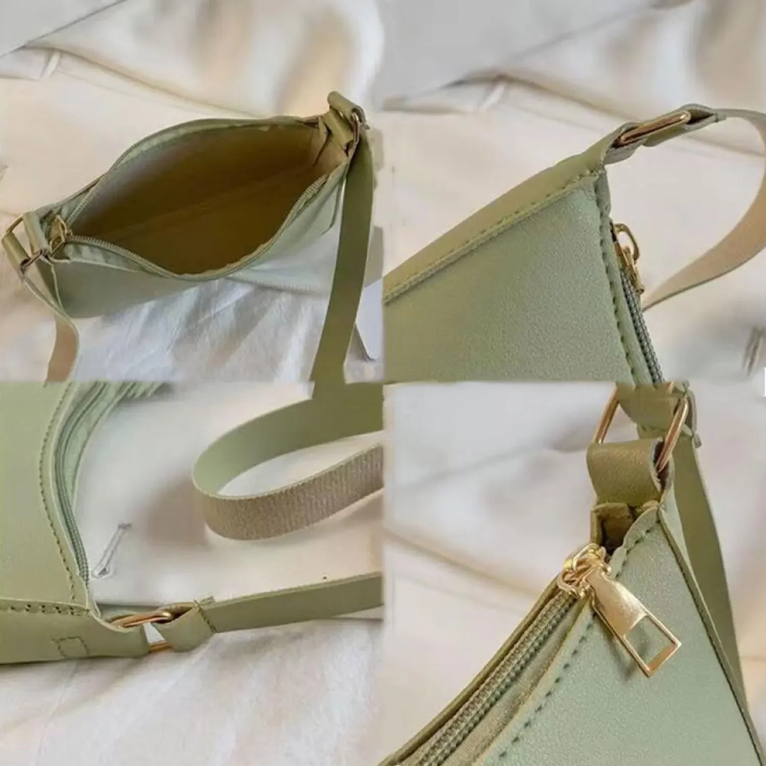 Nuevo bolso de mano de PU a la moda para mujer, bolso cuadrado pequeño de macarrón de Color puro Retro, cientos de bolsos de hombro, bolsos informales para mujer