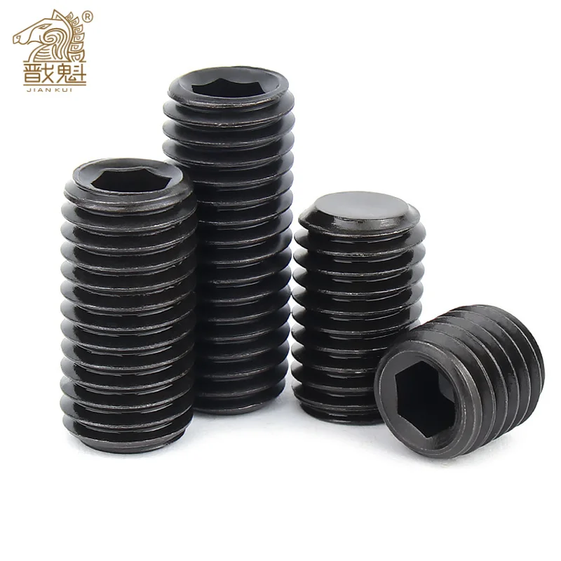 20/10/5/2 Chiếc M1.6 M2.5 M3 M4 M5 M6 M8 12.9 Cao Cấp Hợp Kim Thép Carbon thép Không Gỉ Không Đầu Lục Giác Rỗng Vít Din916