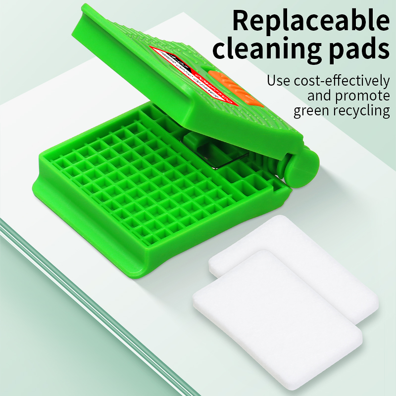 COMPTYCO A-07 Optical Fiber Core Wiping Cleaning Tool Fiber Optic Cleaner With Cleaner Cotton/Alcohol Storage Bottle (Empties)