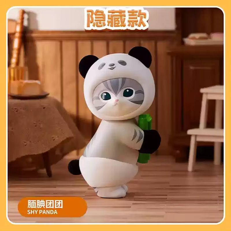 Mofusand-パーティーシリーズのブラインドボックスおもちゃ,かわいいフィギュア,カワイイアニメフィギュア,収集おもちゃ,ミステリーボックス,子供のためのクリスマスプレゼント