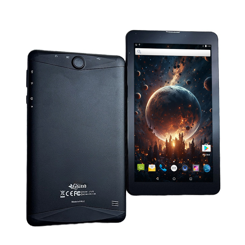 Android 6,0 LF705 3G llamada telefónica tabletas de 7 pulgadas MTK8735 CPU de cuatro núcleos 2GB RAM ROM 16GB 1024*600 IPS 2 x tarjeta Sim