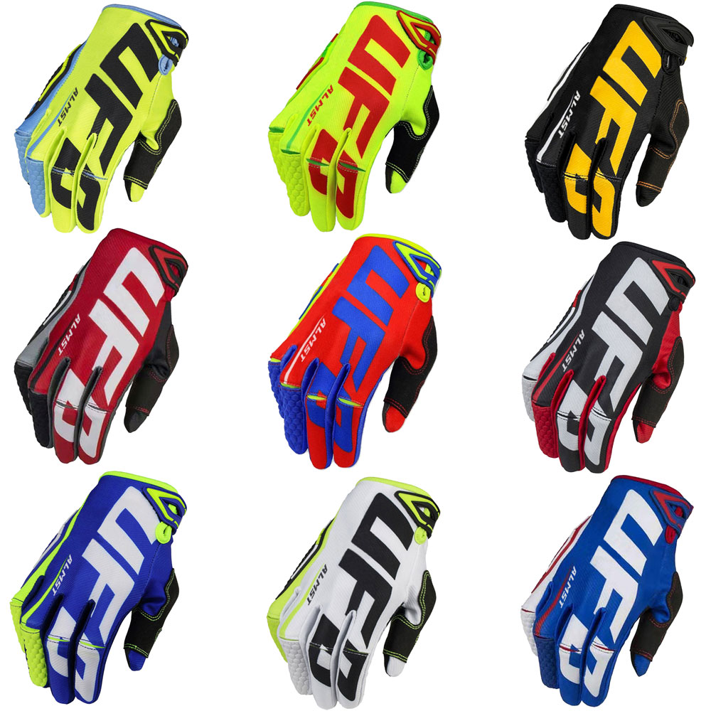 Ufo Almst-guantes antideslizantes para bicicleta de montaña, manoplas de moto de dedo completo, transpirables, antigolpes, BMX, Motocross, hombre y mujer