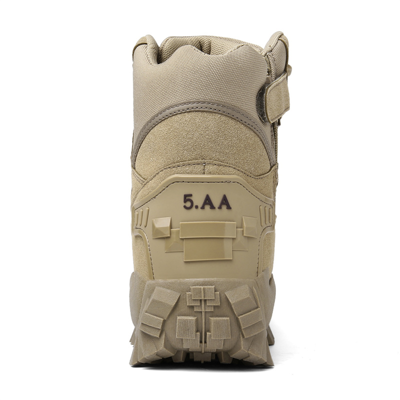 ผู้ชายรองเท้าเดินป่ายุทธวิธี,Shock-absorbing Non-SLIP Desert BOOT,ฤดูหนาวกลางแจ้ง Camping Trekking รองเท้า