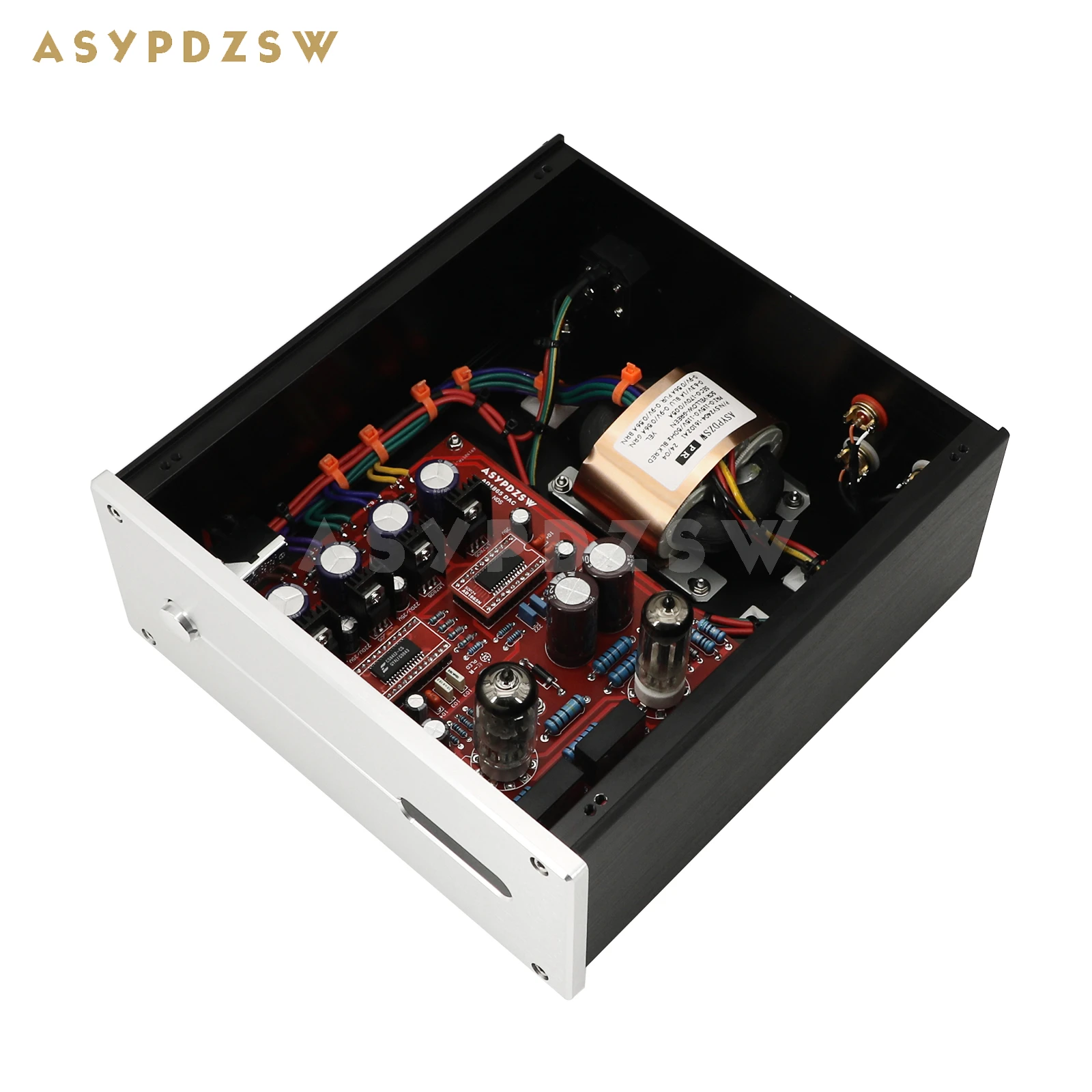 HIFI Stereo 6Z4+6N11 Tube decoder R2R NOS AD1865+CS8412 Audio AD1865 DAC (DAC Chip optional)