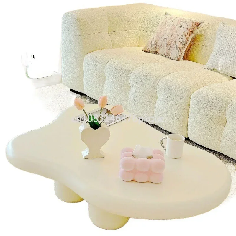 เมฆชาตาราง House Lonely WIND Nordic ห้องนั่งเล่นขนาดเล็ก Apartment รูปครีมโมเดิร์นชากาแฟตารางเฟอร์นิเจอร์