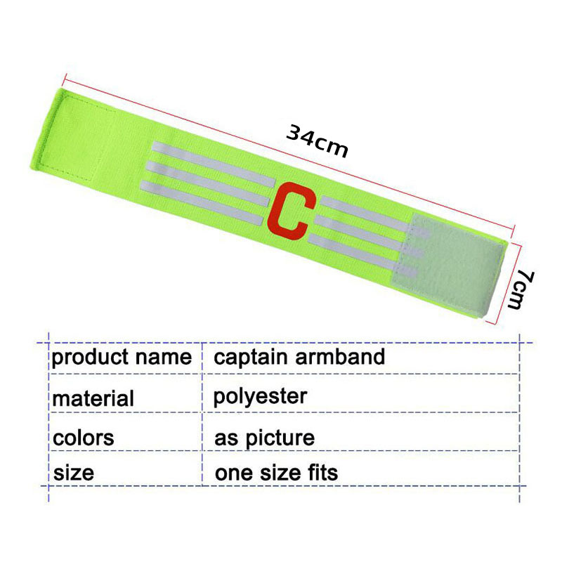 1 шт. повязка на руку с надписью «капитан»
