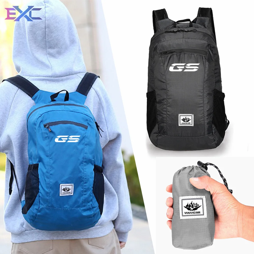 Para BMW GS R1250GS R1200GS G310GS G 310GS 2024 20L bolsa impermeable pequeña mochila plegable bolsa de almacenamiento accesorios de motocicleta