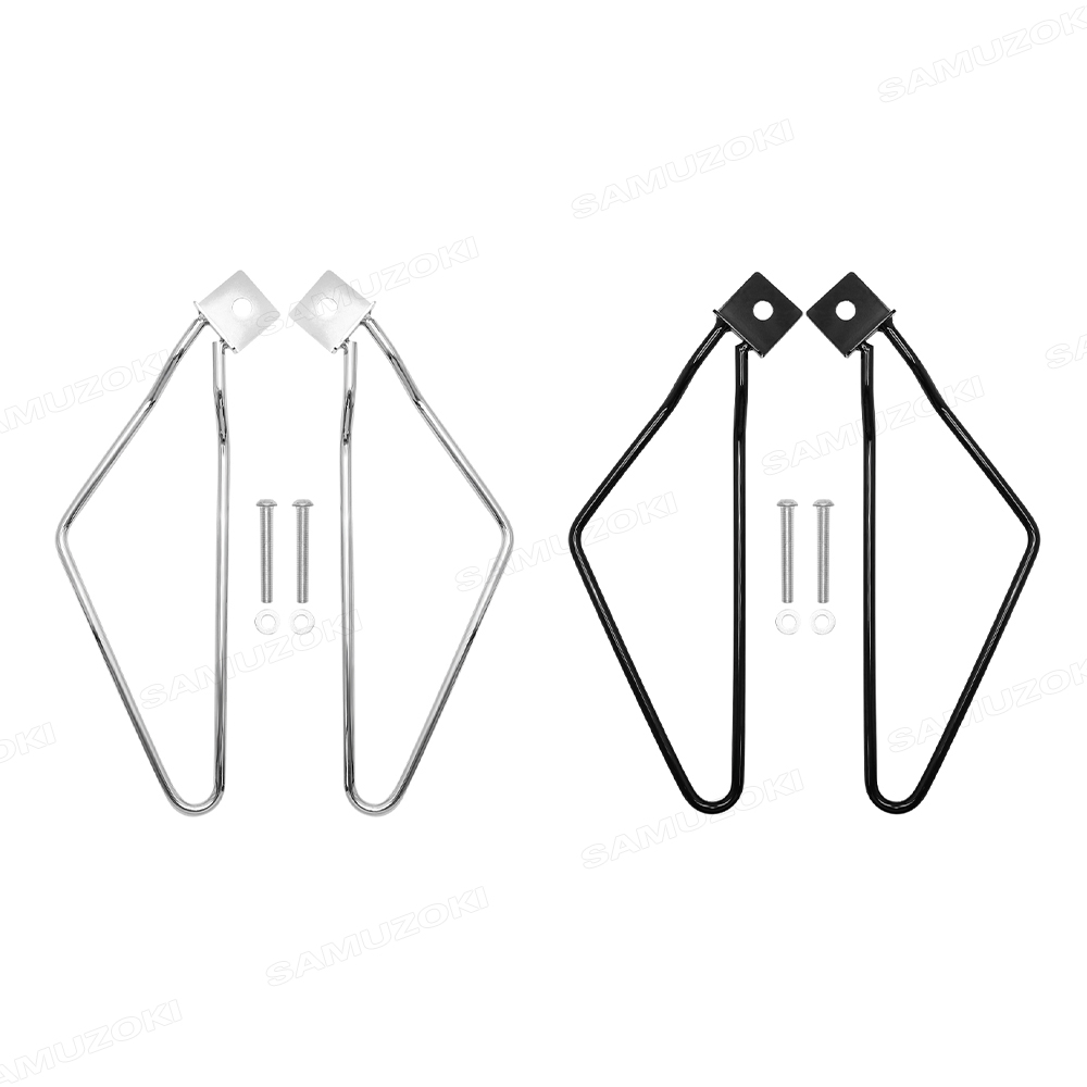 Motorcycle Saddlebag Support Bar Bracket Mount For Harley Sportster 883 Iron XL883N Dyna Fat Bob
