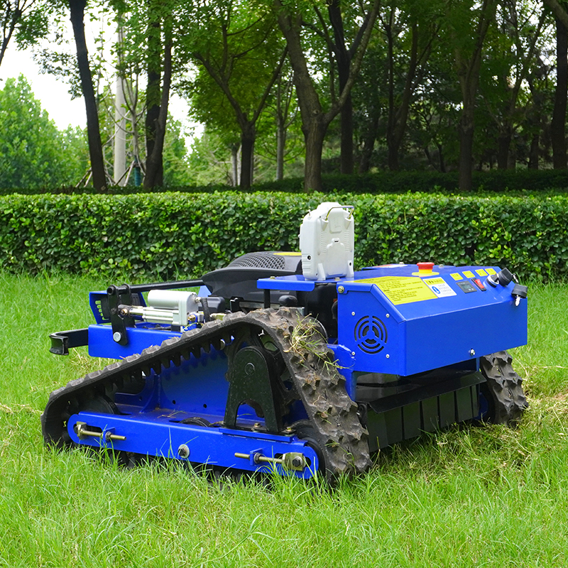 Customized Remote Control Lawn Mower Crawler Electric High Effiency Small Multi-functio