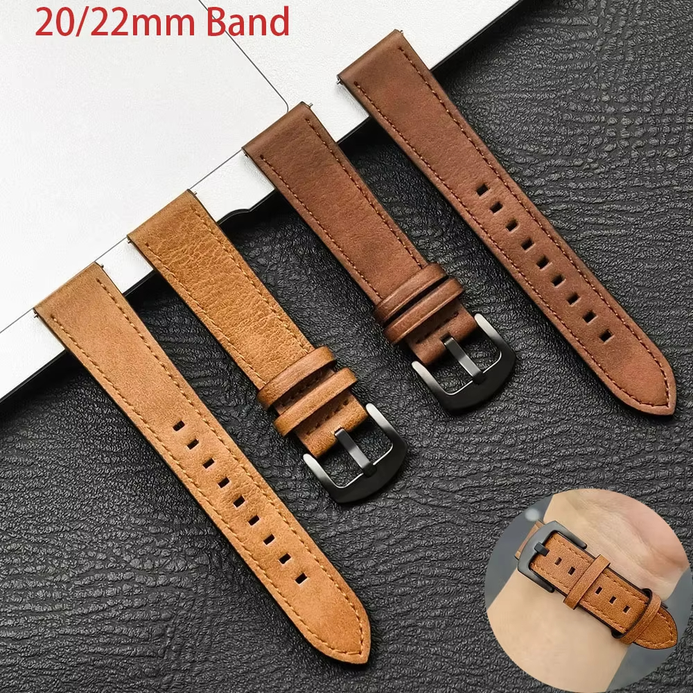 22 ミリメートル 20 ミリメートル革シリコンストラップサムスンギャラクシーウォッチ 7 6 5 4 40 ミリメートル/44 ミリメートルユニバーサルバンドギャラクシーウォッチ 6 クラシック 43 ミリメートル 47 ミリメートル