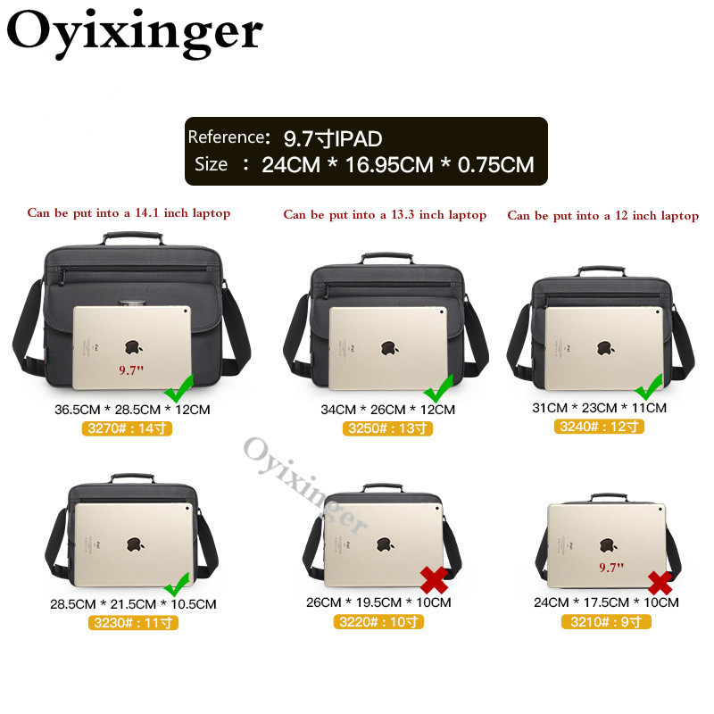 Oyixinger maleta bolsas de grife dos homens de negócios de alta qualidade homens briefcase bolsa dos homens sacos crossbody ombro