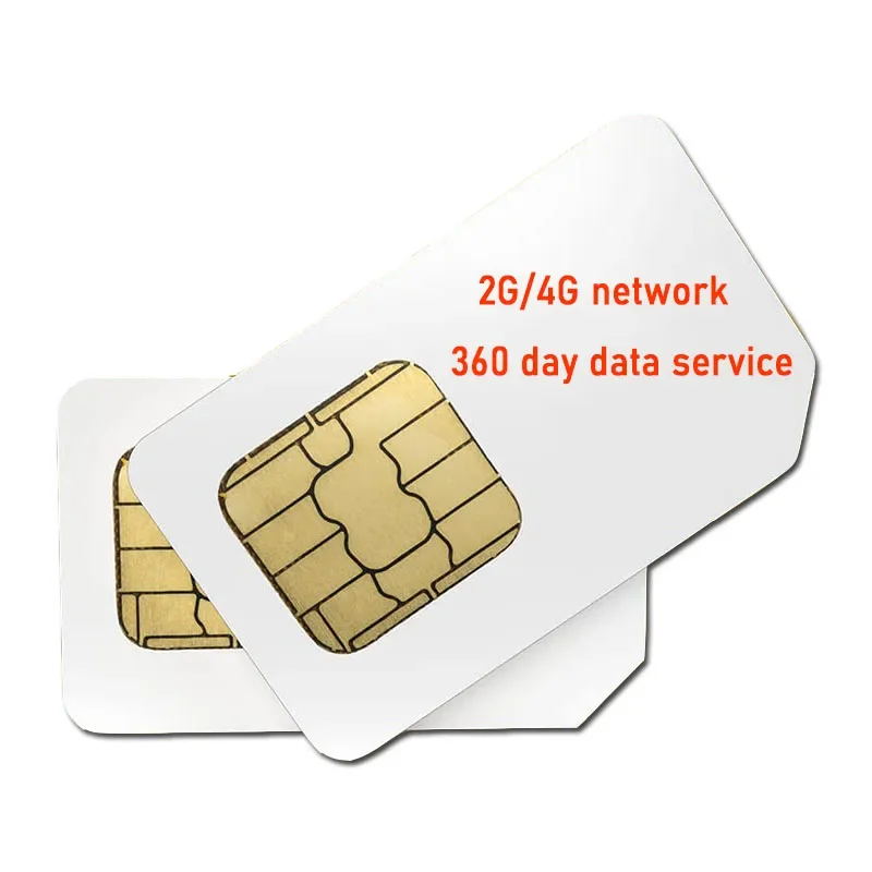 Universal Data IoT Device, GPS Tracker, 4G SIM Card Asia, One Year 360MB, Supports 2G, 3G, 4G Networks, Emergency Alarms