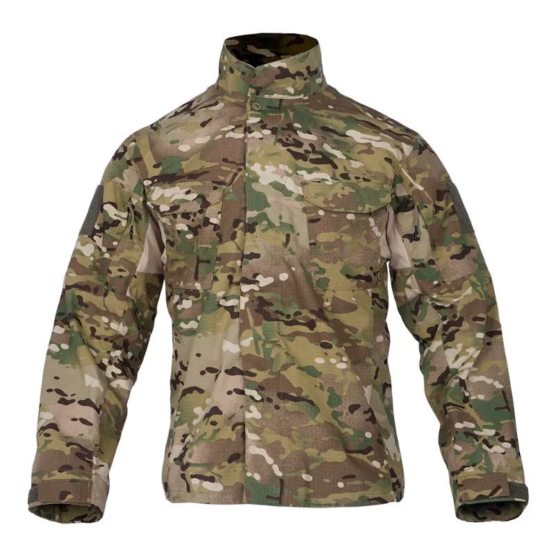 Taktik Männer Kleidung Uniform wind dichte Männer Kleidung tragen widerstands fähige Outdoor-Camo taktische Anzüge Militar Jagd anzug Safari Mantel