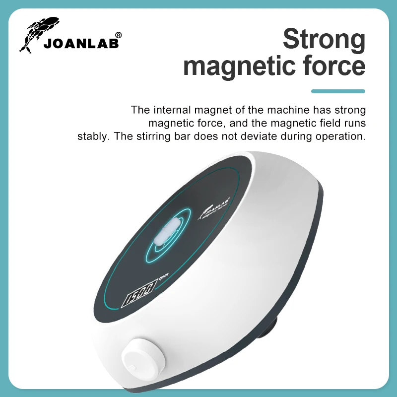 JOANLAB Mini agitatore magnetico miscelatore liquido da laboratorio miscelatore magnetico con barra di agitazione