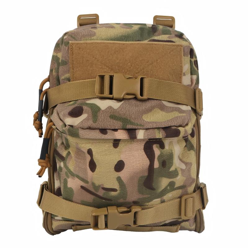 Saco de hidratação tático molle pacote de suporte de bexiga de água para colete tático mochila placa transportadora