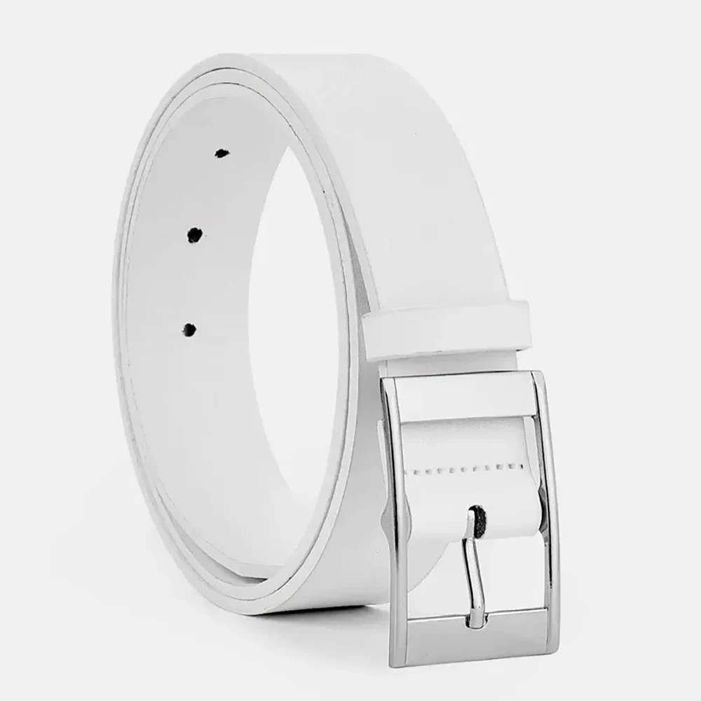 Nuevo cinturón de lujo para hombre, cinturón de cuero PU, hebilla de Metal, cinturones de correa de cintura de diseñador de marca famosa de alta calidad para pantalones vaqueros, cinturón para hombre