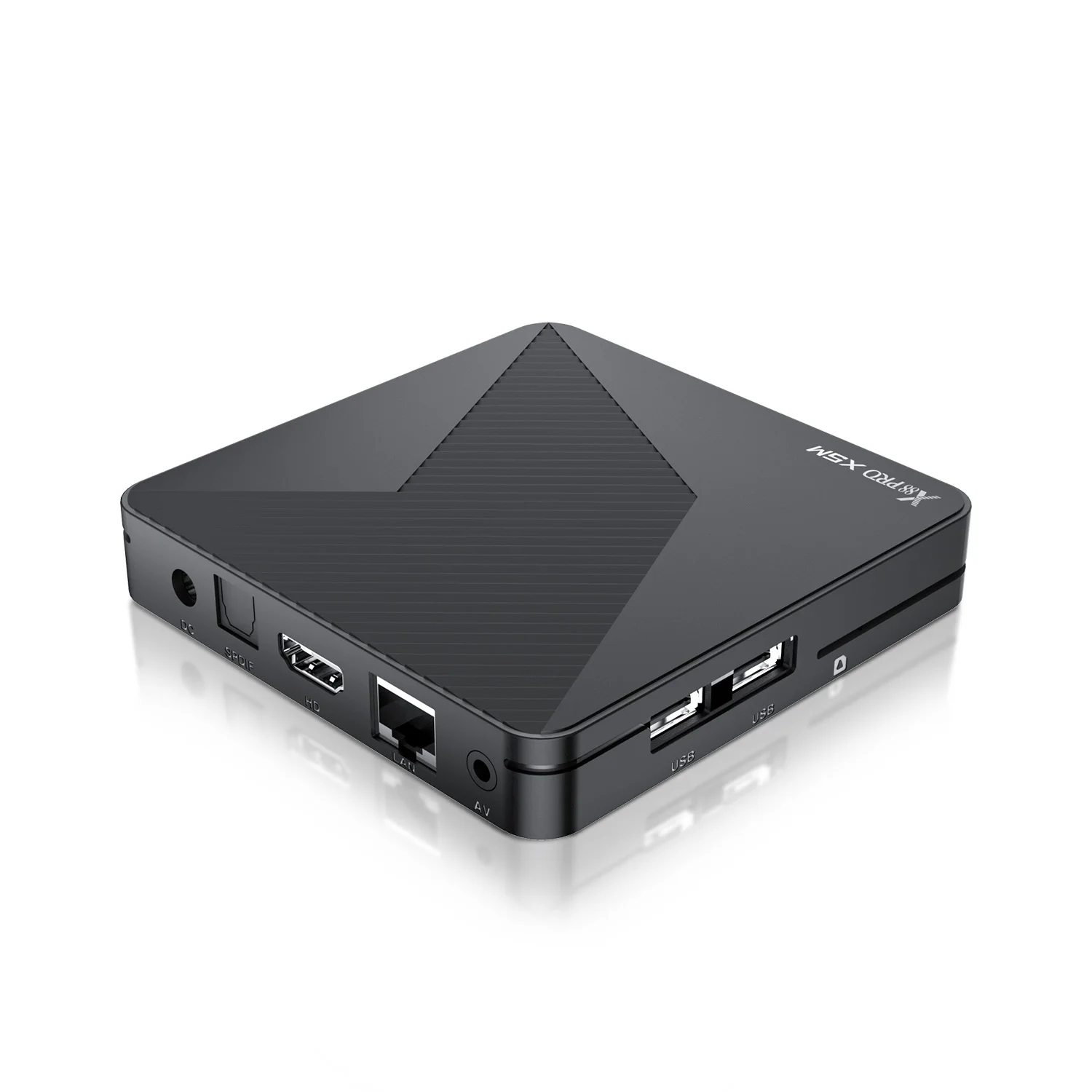 X88 PRO X5M Amlogic S905X5M Chipset Smart TV Box Android 14 Control remoto asistente de voz reproductor de transmisión multimedia Set Top Box