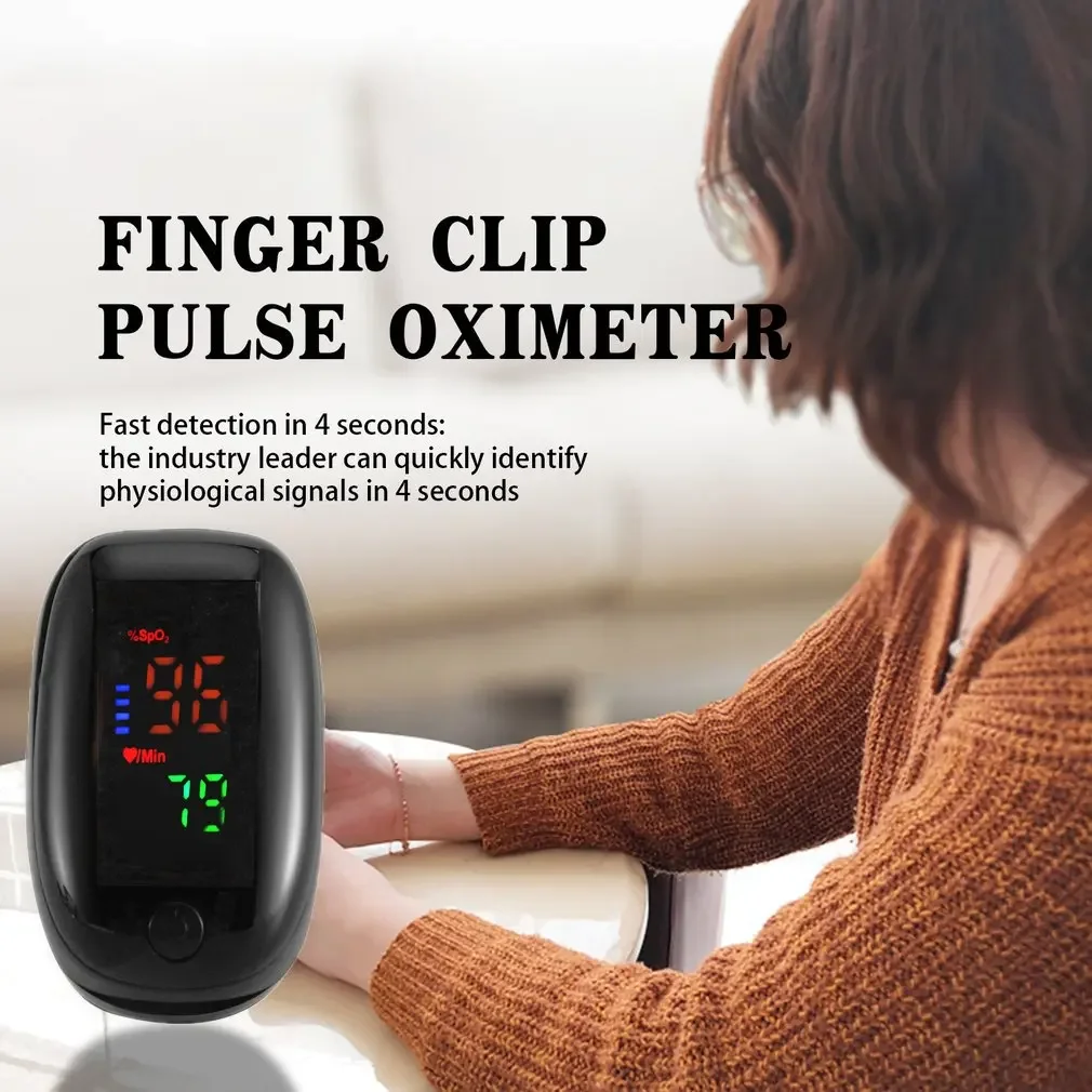 1pcs Digital Finger Oximeter ครอบครัว OLED PULSE Cximeter จอแสดงผล Oxymeter ปลายนิ้วสุขภาพ Diagnostic Monitor