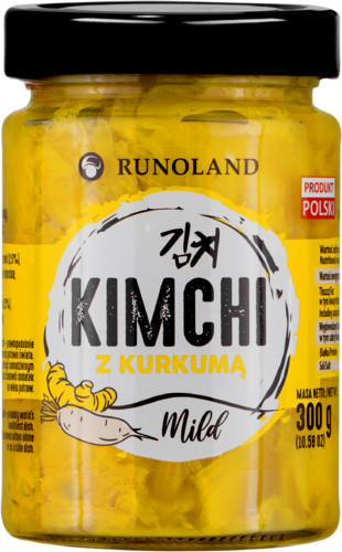 Kimchi mit Kurkuma mild 300g - Runoland
