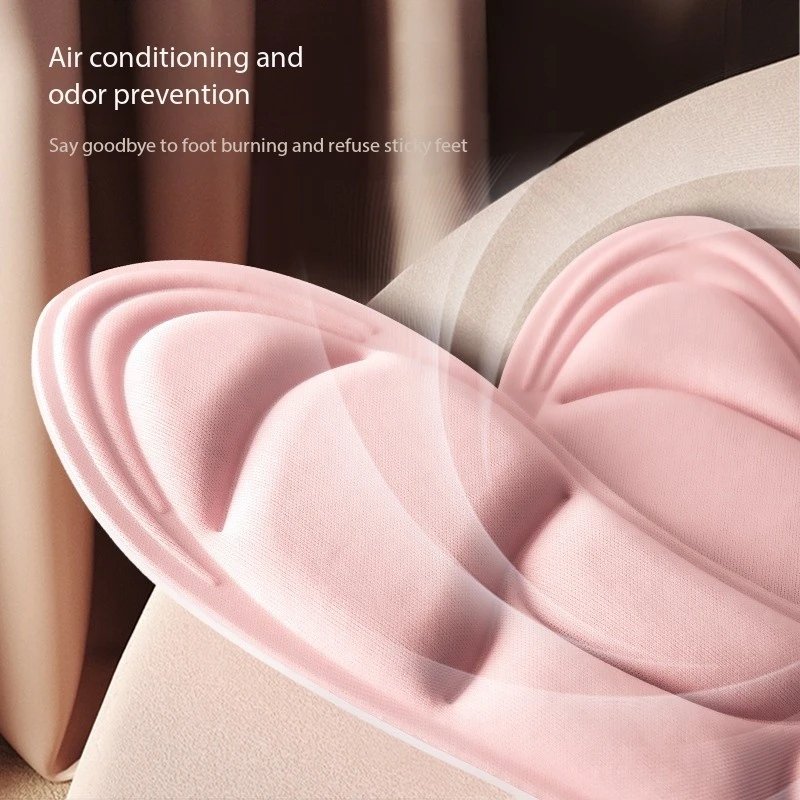 5D Massage Memory Foam Insoles For Shoes Sole Breathable Cushion Sport Running Insoles For Feet Orthopedic Insoles