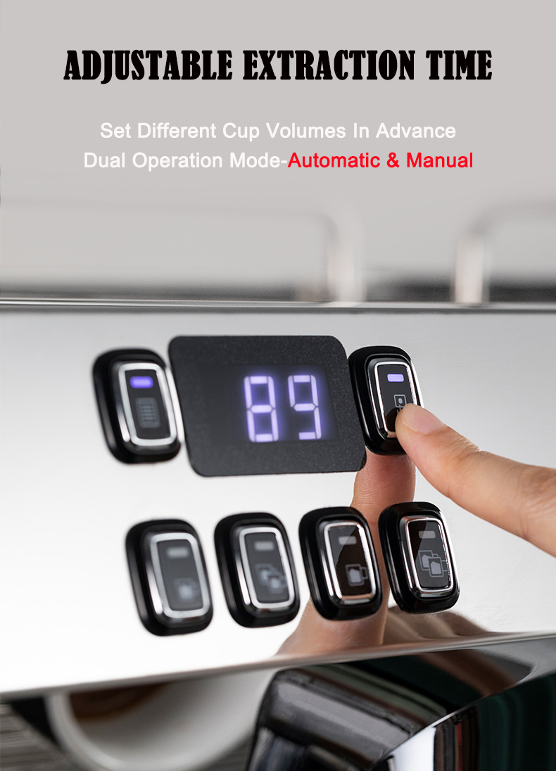 ST Popular 9Bar 10.5L Rotary Pump Dual Boilers Coffe Expresso Commercial Espresso Machines Machine Coffee Makers