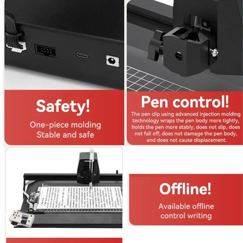 Обновление Drawbot Pen Робот для рисования надписей Corexy Нормальная версия A4 A3 Гравировальная рамка Плоттер Комплект робота Поддержка лазерной гравировки