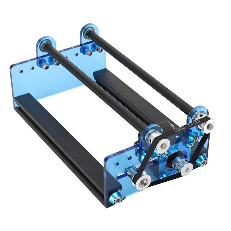 Rullo per incisione Laser per oggetti cilindrici con incisione rotante a 360 ° stampante 3D asse a Y rotante per incisione