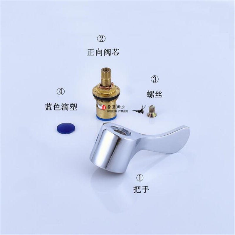 1/4 Turn Use Basin Sink Tap Reviver Faucet Handle Replacement Lever Heads Conversion Kit For Kitchen Faucet Accessories