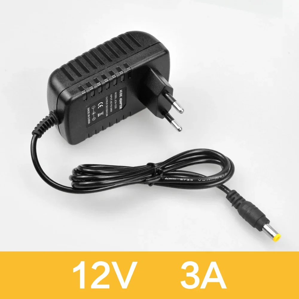 AC 100V-240V to DC 12V Lighting Transformer 1A 2A 3A Electronic Power Supply Adapter Converter LED Driver For LED Strips Light