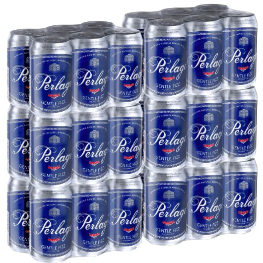 Cisowianka Perlage Naturalna woda mineralna musująca niskosodowa 330 ml x 36 sztuk
