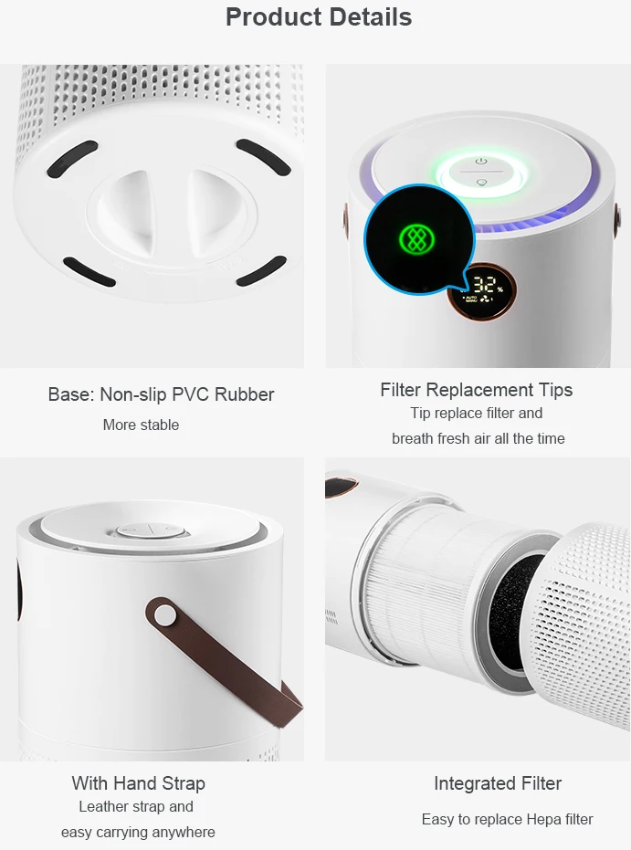 Direct Sales Wholesale Competitive Price Smart Hepa Air Purifier Portable for